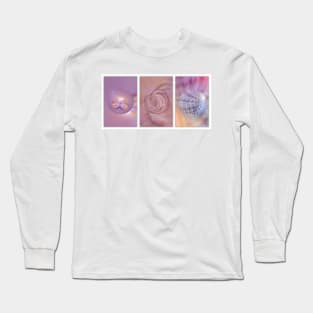 Pink, Marble World Long Sleeve T-Shirt